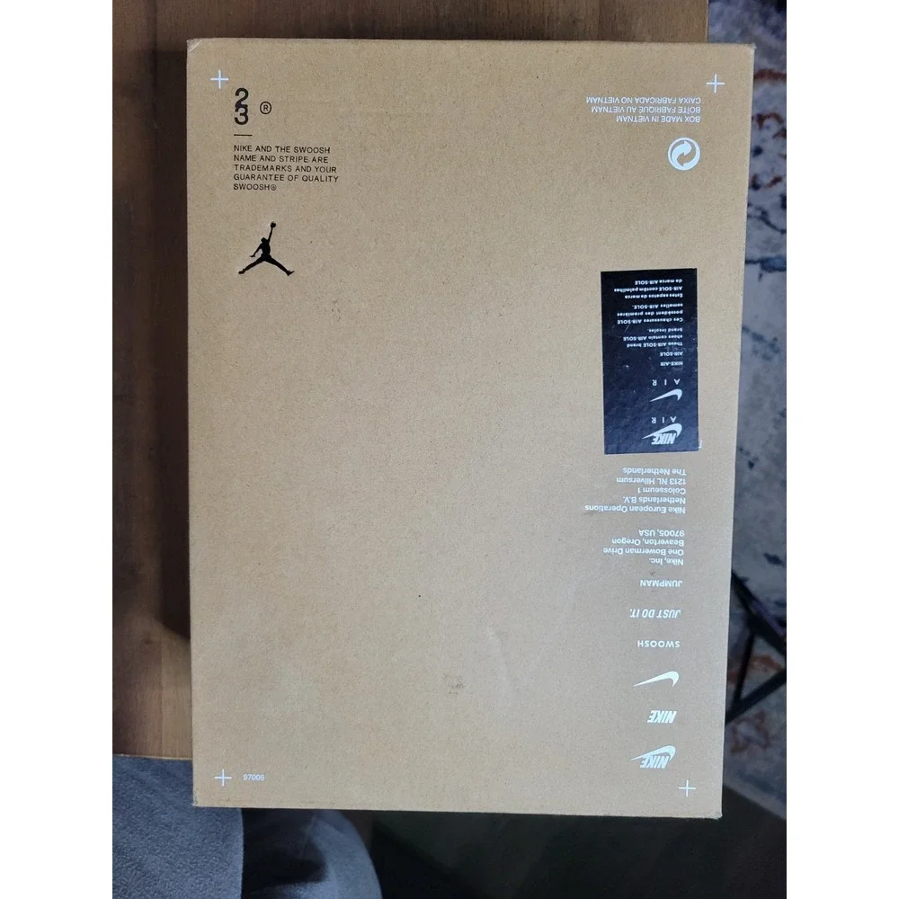 Air Jordan Jordan Air 200E Plum Fog Smoke Grey Womens Size 9